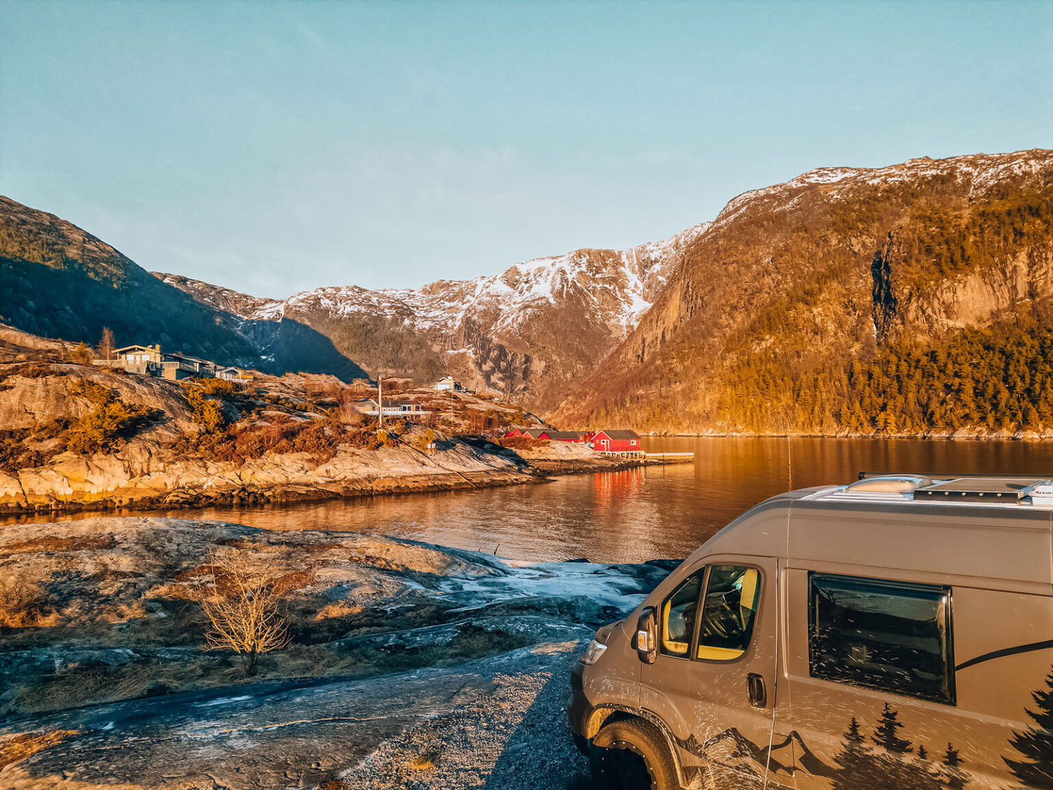 Roadtrip nach Norwegen im April