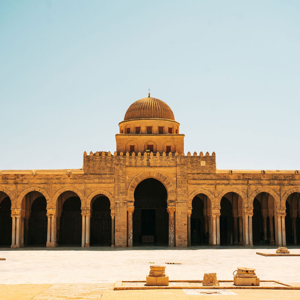 Die Zentralmoschee in Kairouan