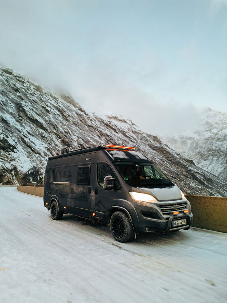 Zusatzscheinwerfer am Campervan